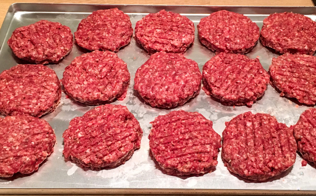 Premium Rinderburger dry aged BurgerPatties aus 100 Rindfleisch